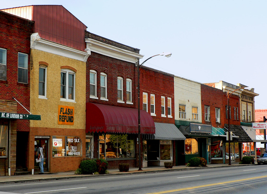 lenoir city, old downtown Cliff Michaels Flickr