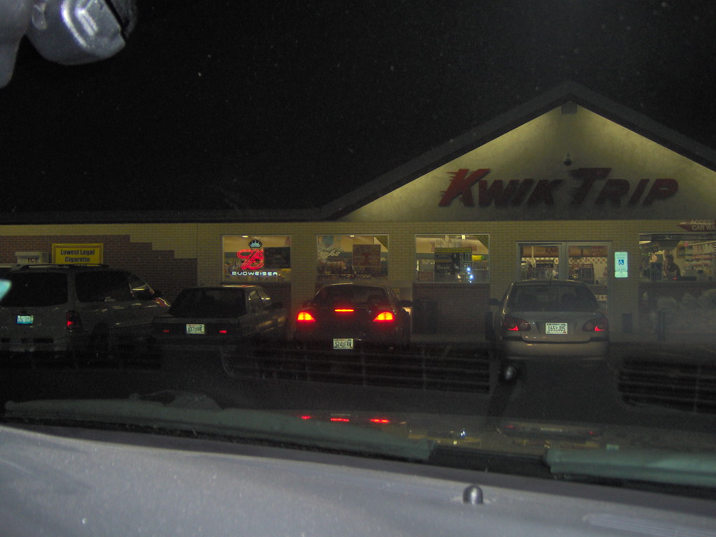 Kwick Trip In Wisconsin you can get beer and liquer at the… Flickr