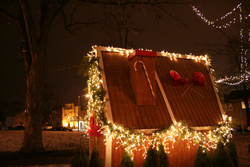 IMG 3819 Christmas Lights in Lincoln Park, St. Charles, IL