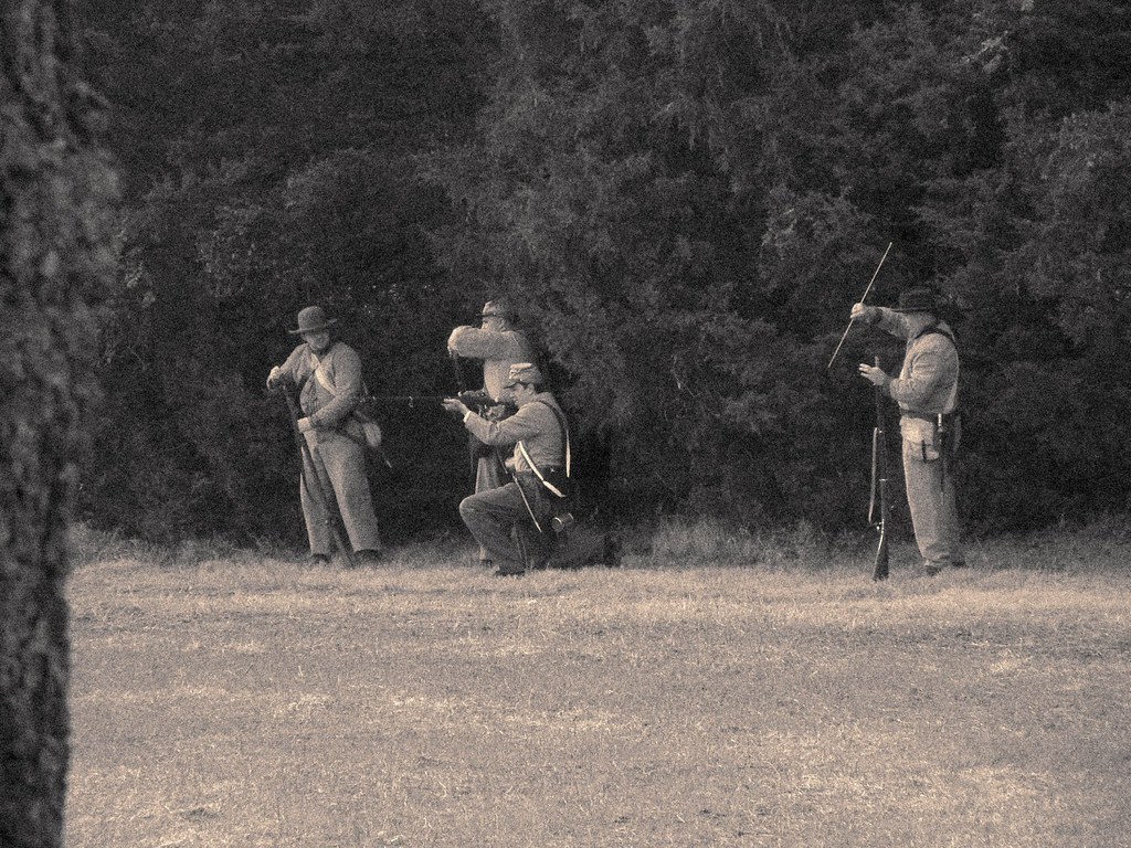 feds Reenactment of the Stones River Battle originally fou… Flickr