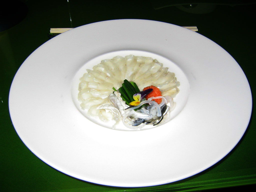Fugu Sashimi I had this dish specially prepared for me by … Flickr