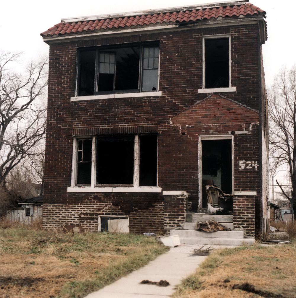 Burned Out Building An interesting building obviously ab… Flickr