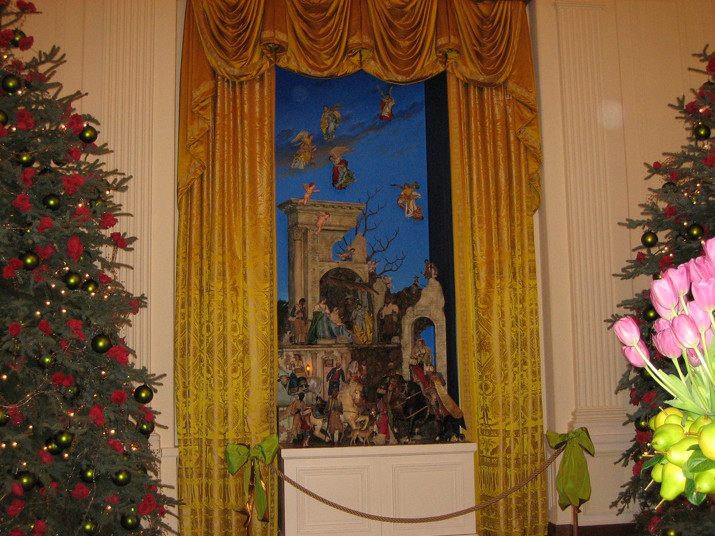 White House Nativity Scene Devon Gallagher Flickr