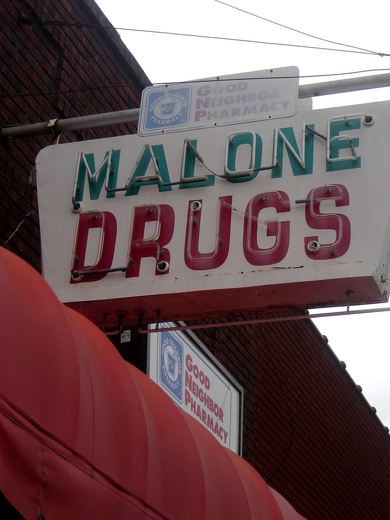 malone drugs a good neighbor pharmacy. you guessed it, the… Flickr