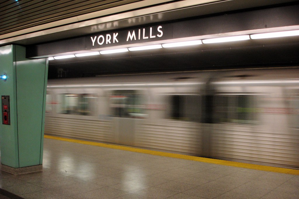 York Mills Subway Station, Toronto Craig White Flickr