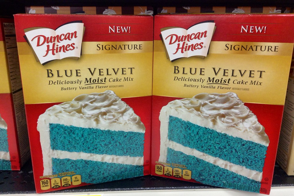 Duncan Hines Blue Velvet Cake Mix, 9/2014, by Mike Mozart … Flickr