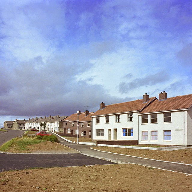 Cookstown Cemetrey Road new housing Jul 83 New Housing… Flickr