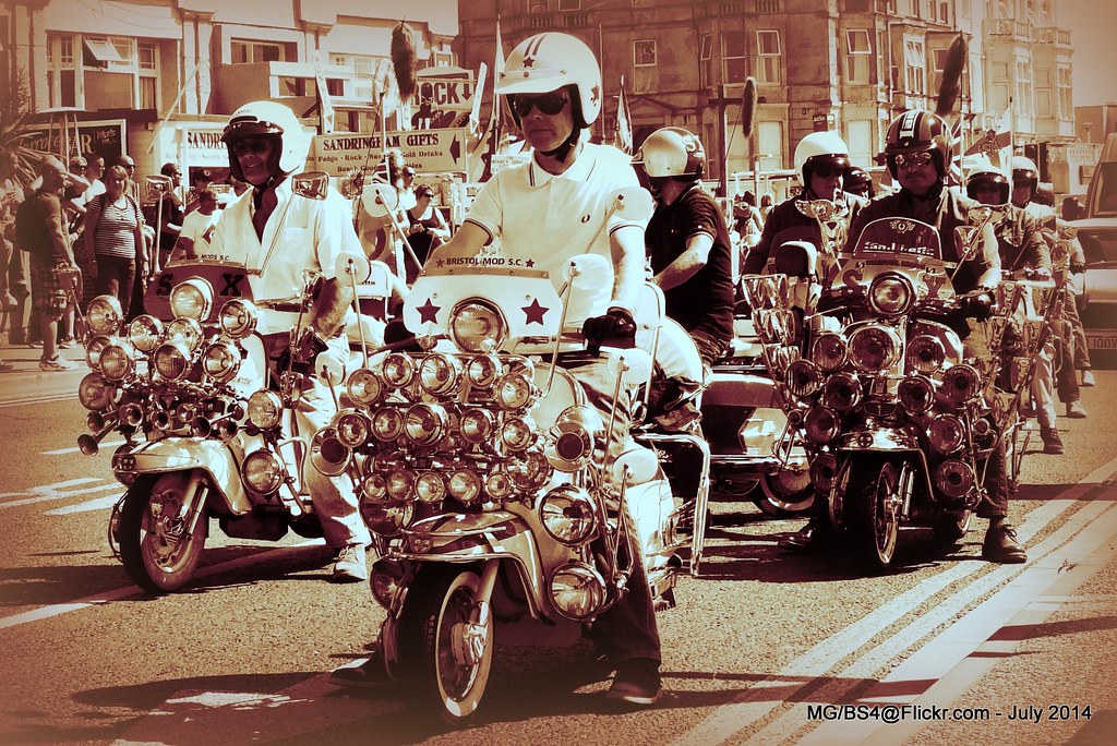 Bristol Mod Scooter Club Weston Super Mare Scooter Rally 2… Flickr