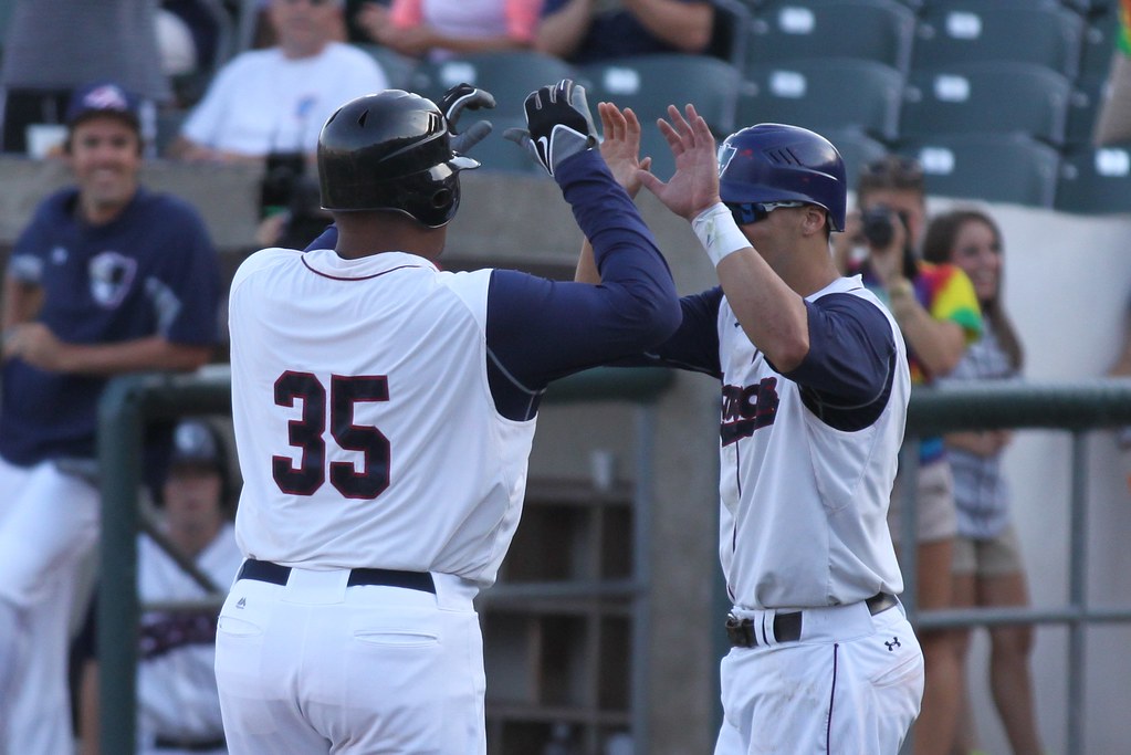 IMG_5011 Somerset Patriots designated hitter Daryle Ward i… Flickr