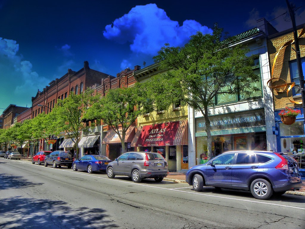 Corning Ny Market Street Business District Historic To… Flickr