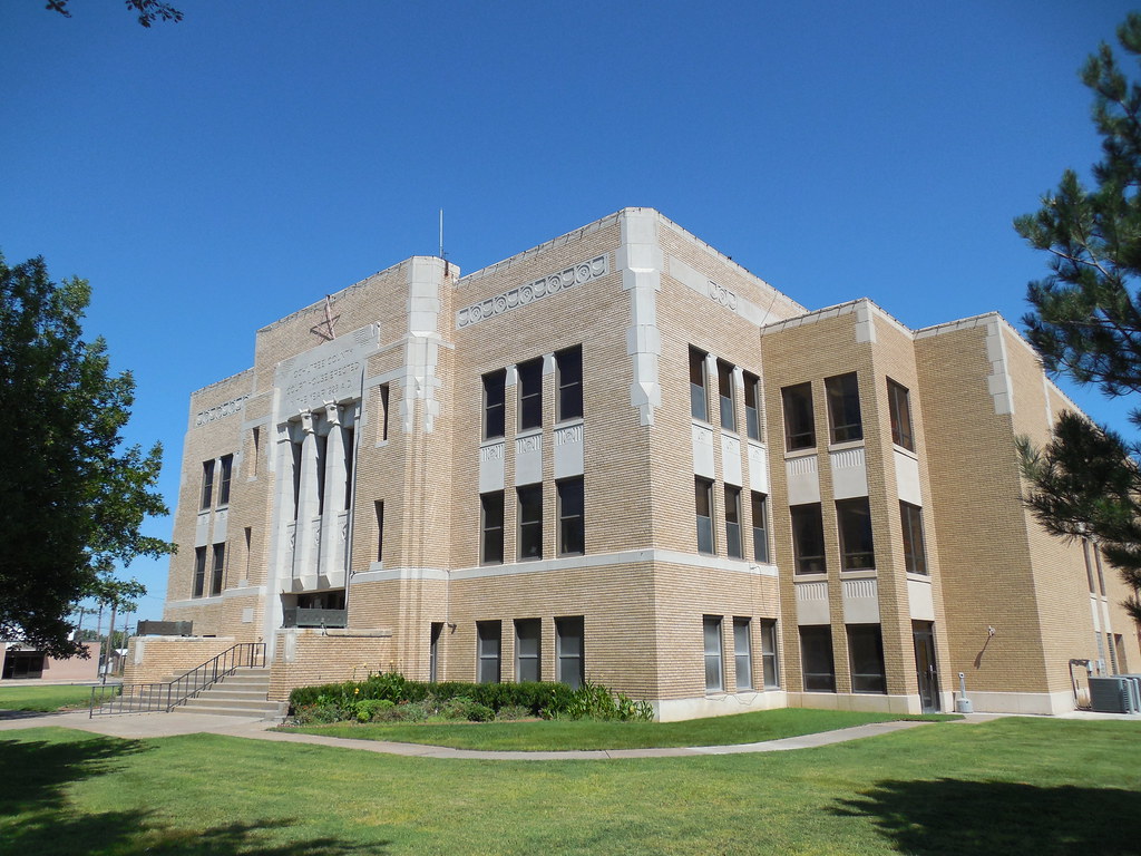 Ochiltree County Courthouse Perryton, Texas Constructed in… Flickr
