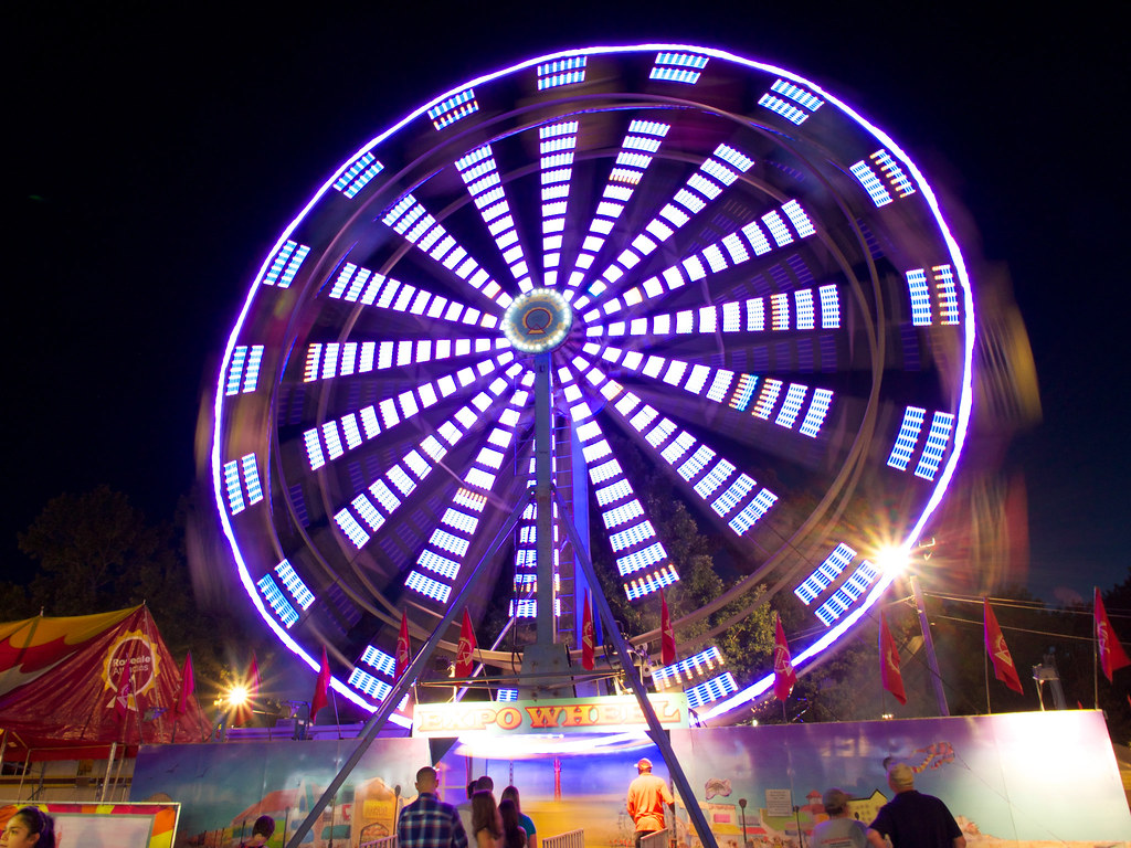 Midway Ride Expo Wheel 101st Chesterfield County Fair in… Flickr