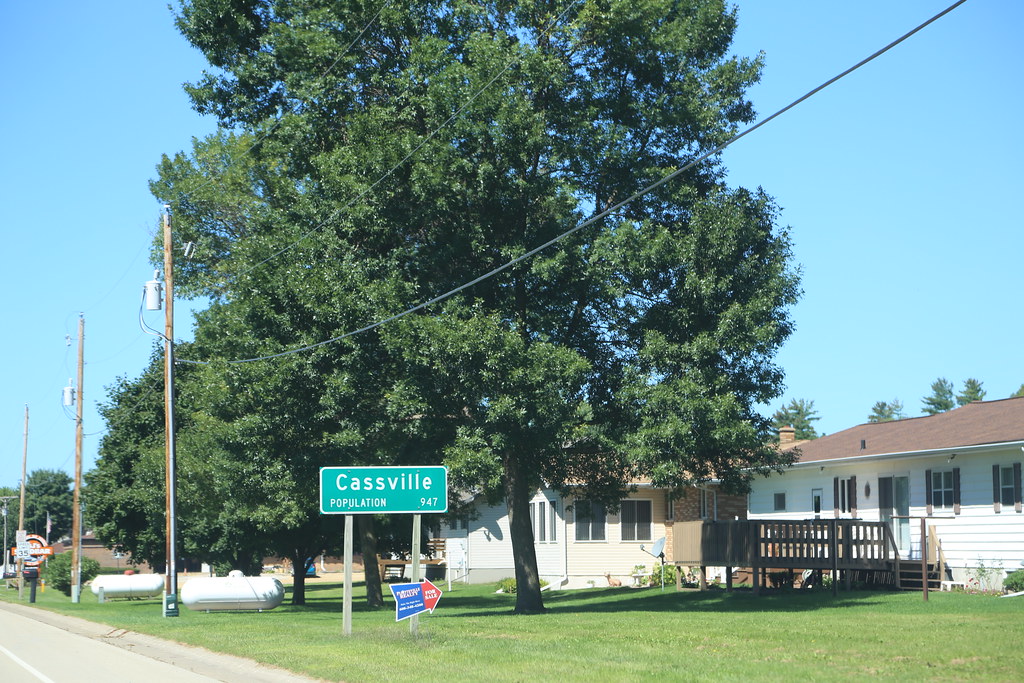 Cassville Wisconsin, Grant County WI Google Map Wikipedia Bruce Wicks Flickr