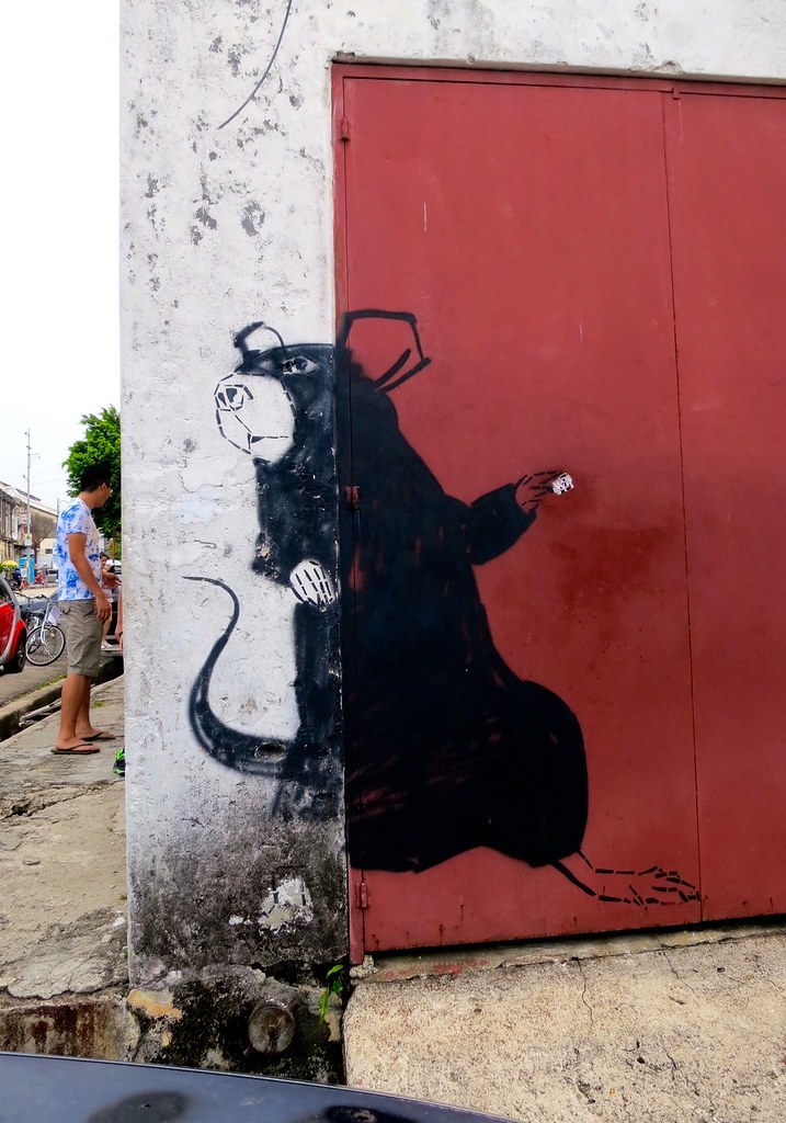 Street Art, Penang Malaysia Mata Moon Flickr