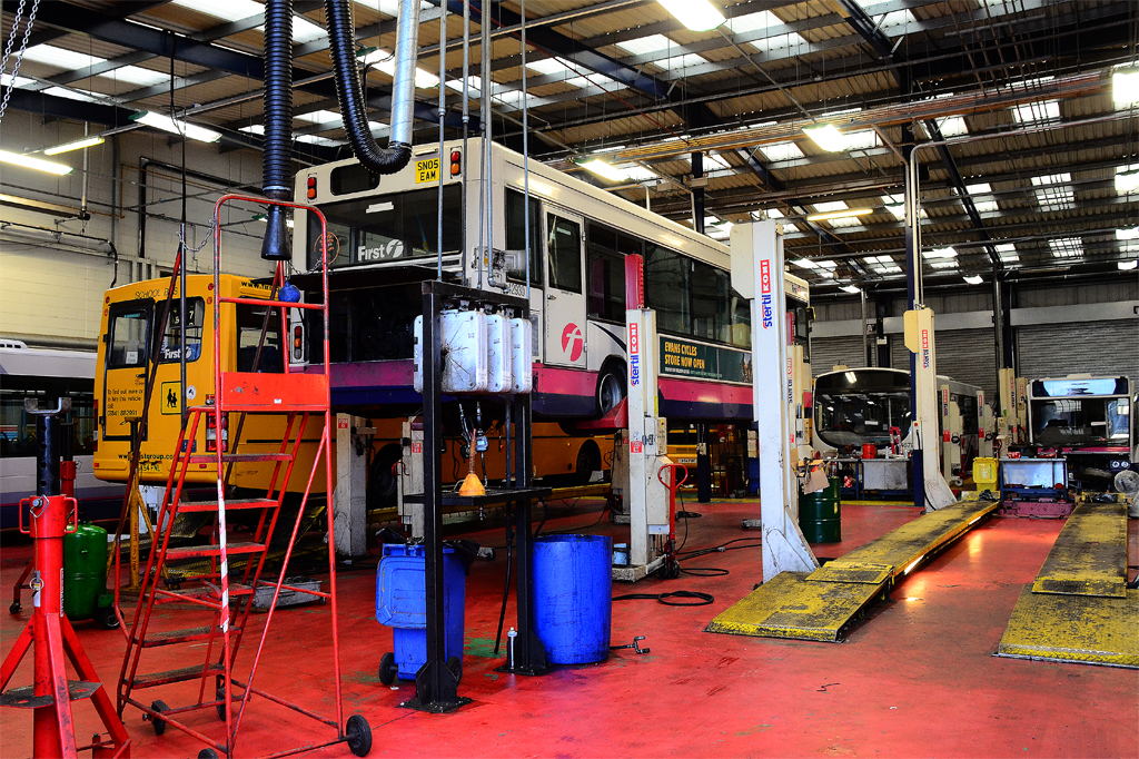 First Garage Chelmsford. Inside the garage at the First … Flickr