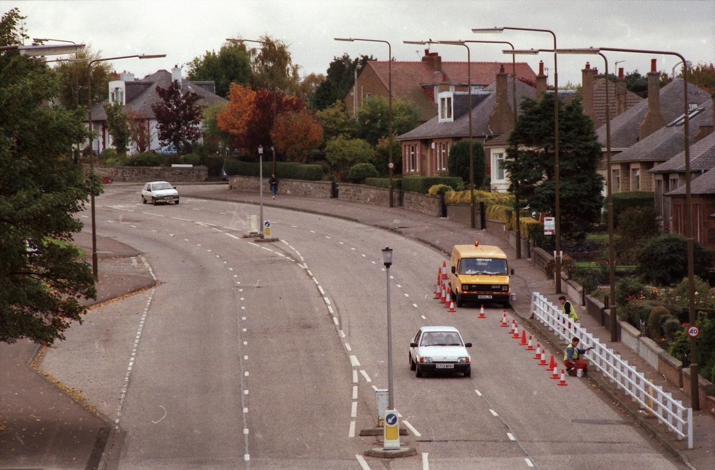 LANARK ROAD 1994 [94/039] NG View from the footbridge over… Flickr