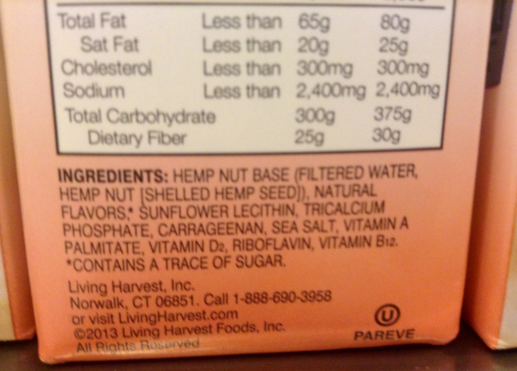 Hemp Milk, Tempt Brand Hemp Milk, Tempt Brand 8/2014 by Mi… Flickr