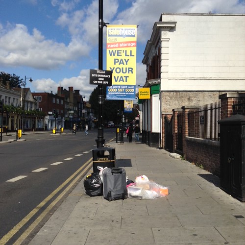 Dumped rubbish outside 808 High Road, Tottenham Photo by M… Flickr