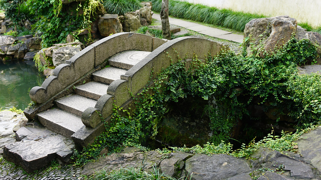 Small bridge Master of the (Fishing) Nets Garden (Wang Shi… Flickr