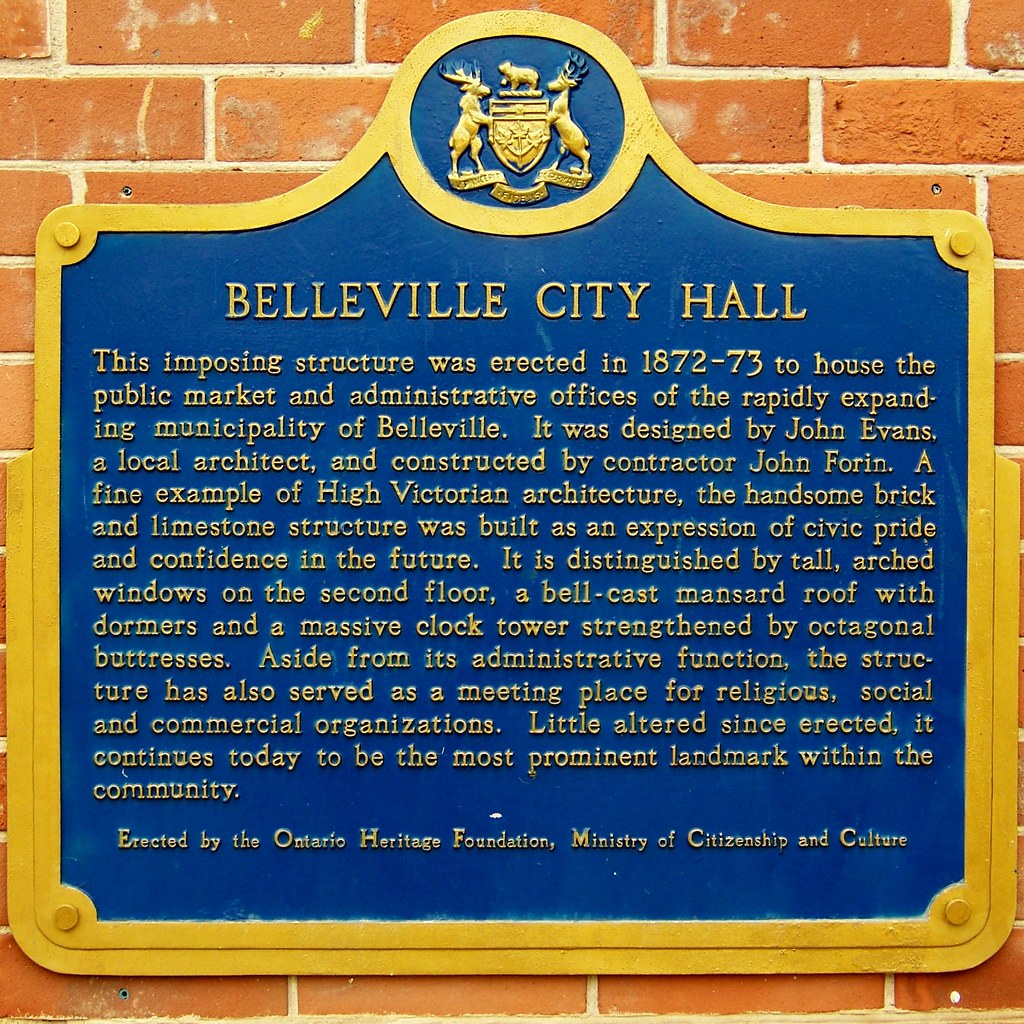 Belleville City Hall a photo on Flickriver