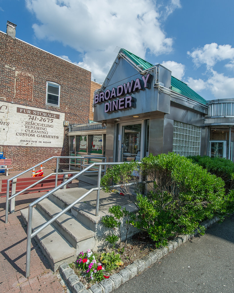 Broadway Diner, Red Bank, New Jersey I like to say that “E… Flickr