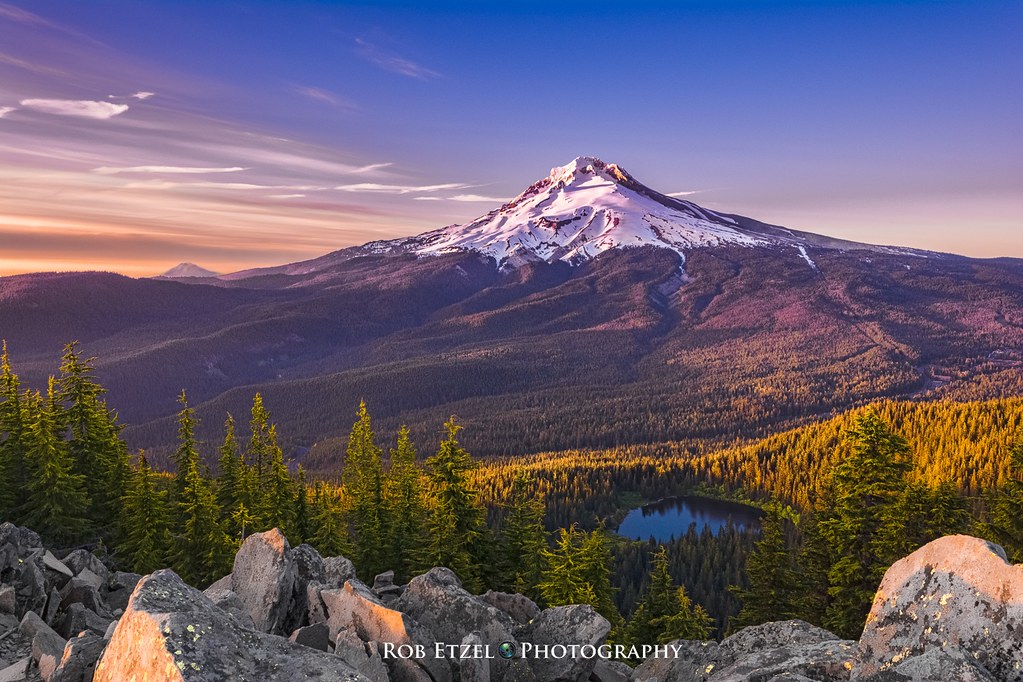 Mirror Lake and Mount Hood. Oregon. Photo by Rob Etzel. [1… Flickr