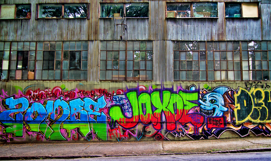 Atlanta Graffiti Graffit along Krog Street in Atlanta, GA.… Mark