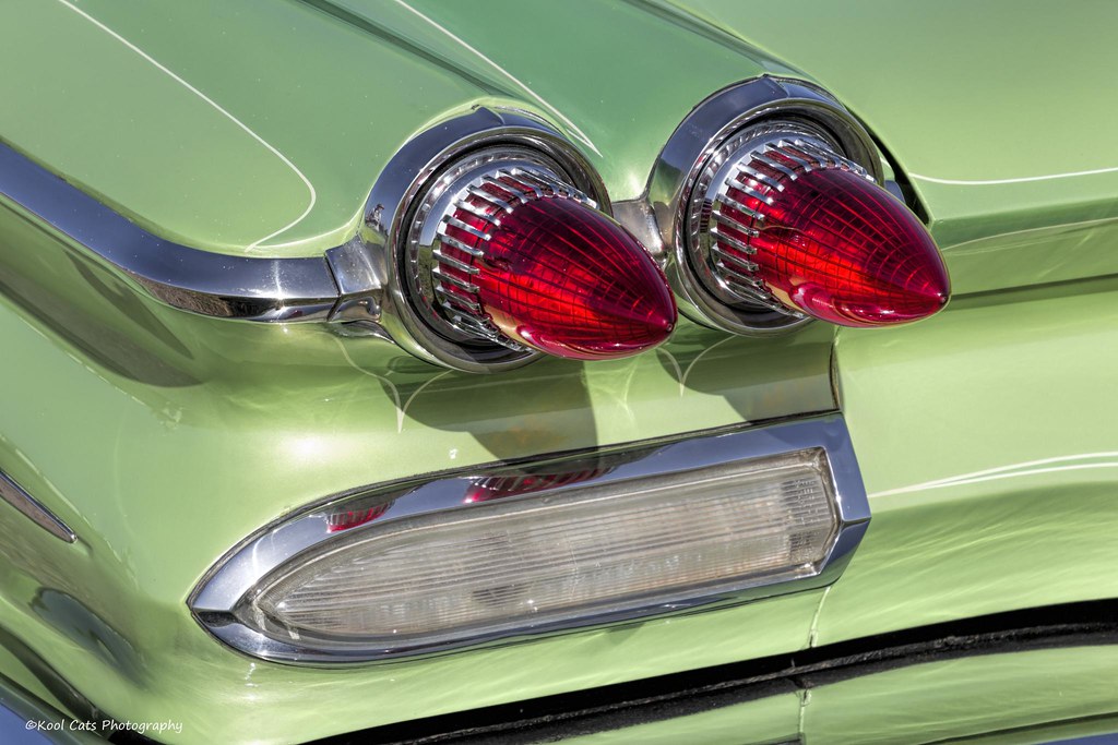 The Bullet Tail Lights Classic Pontiac rear end. Coffee an… Flickr