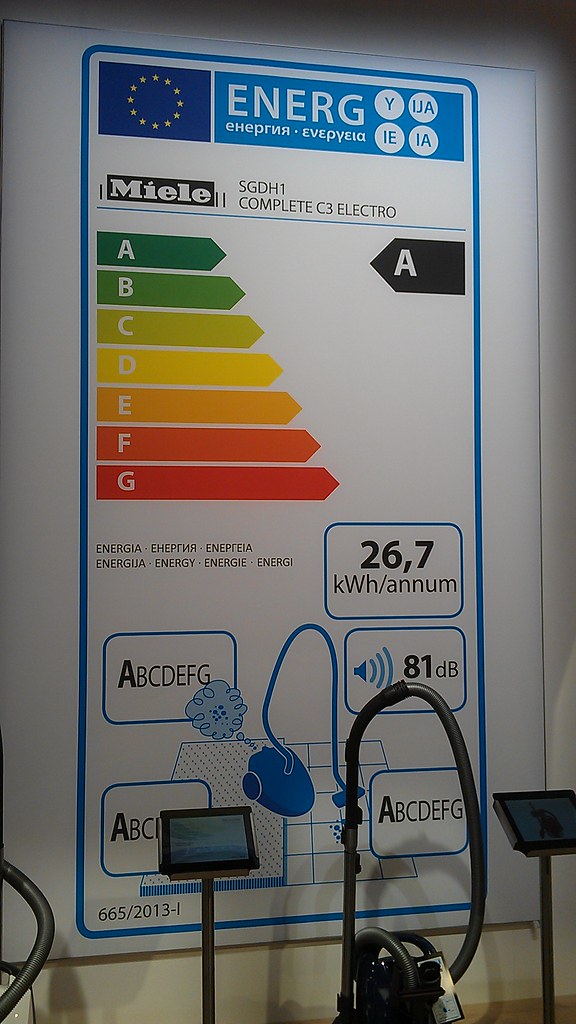 New European vacuum cleaner energy label CHOICE Australia Flickr