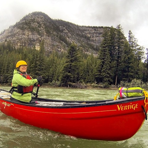 chipolver canoeing down the Bow River below Sleeping Buf… Flickr