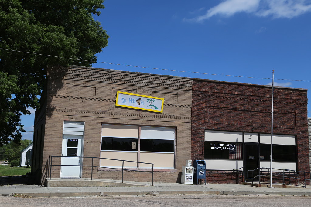 Oconto Nebraska, Post Office, 68860, Custer County NE Flickr
