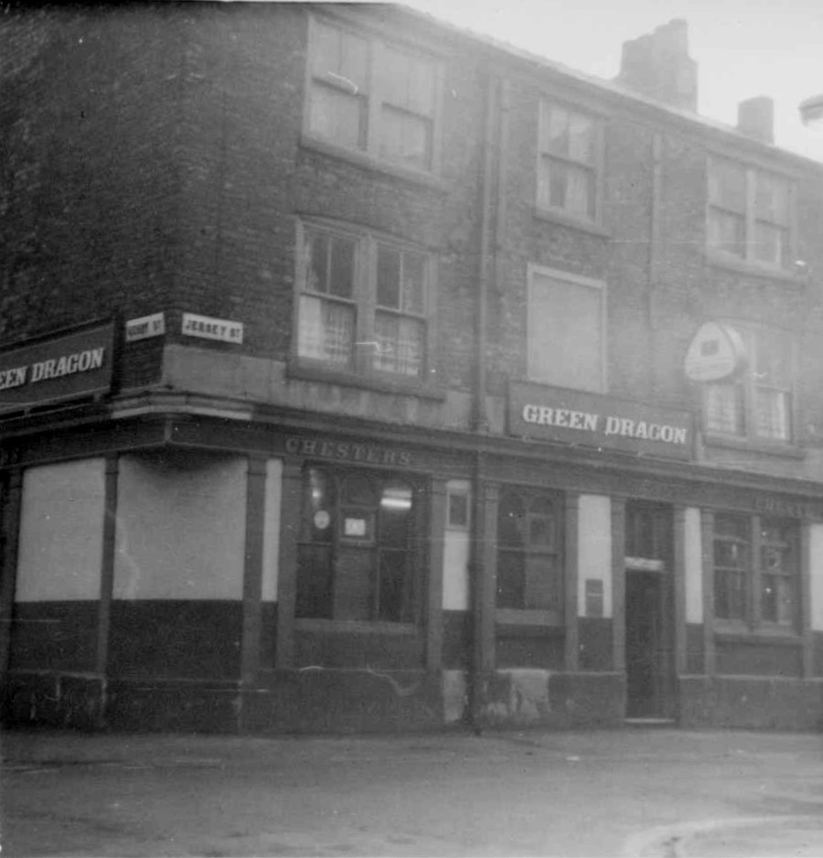 Green Dragon Hotel, Henry Street, Manchester, Nov 1971 Flickr