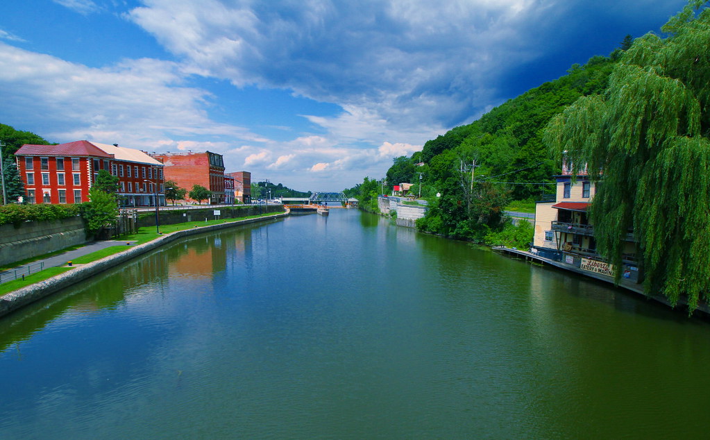 Champlain Canal Whitehall NY Photo of the Champlain Canal … Flickr