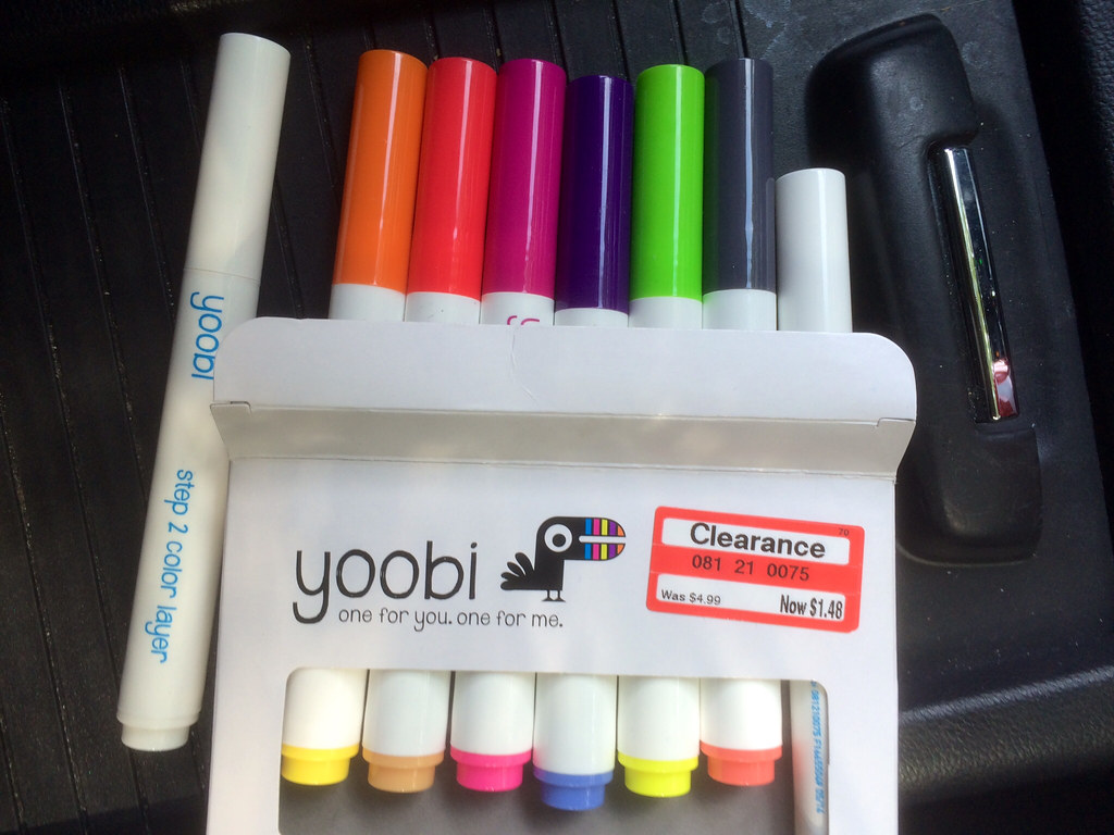 Yoobi layer markers test Blog entry. Alberto Flickr