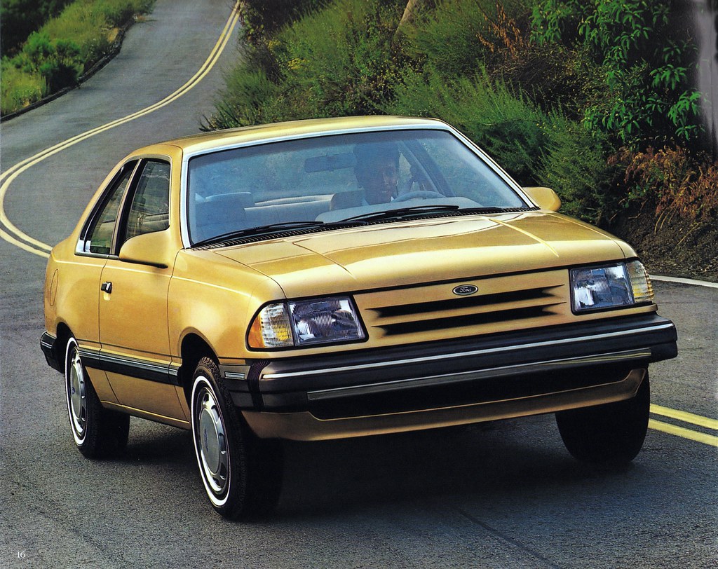 1986 Ford Tempo Gl 2-Door In Sand Beige | Alden Jewell | Flickr