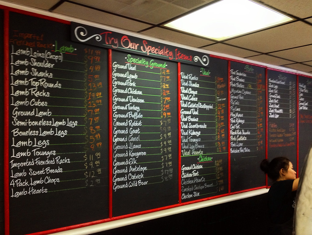 Strip District Meats’ menu board The Strip District Meats’… Flickr