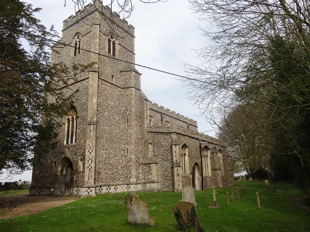 Suffolk, Preston st Mary Church of St Mary built on the si… Flickr