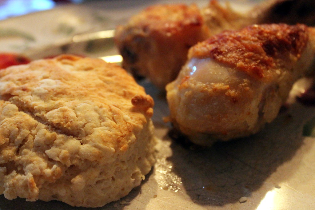 Oregon City Biscuits and fried chicken at Mom's. Healthier… Flickr