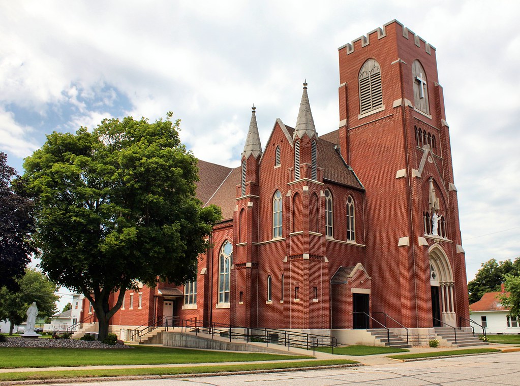Sacred Heart Catholic Church Templeton, IA Tom McLaughlin Flickr