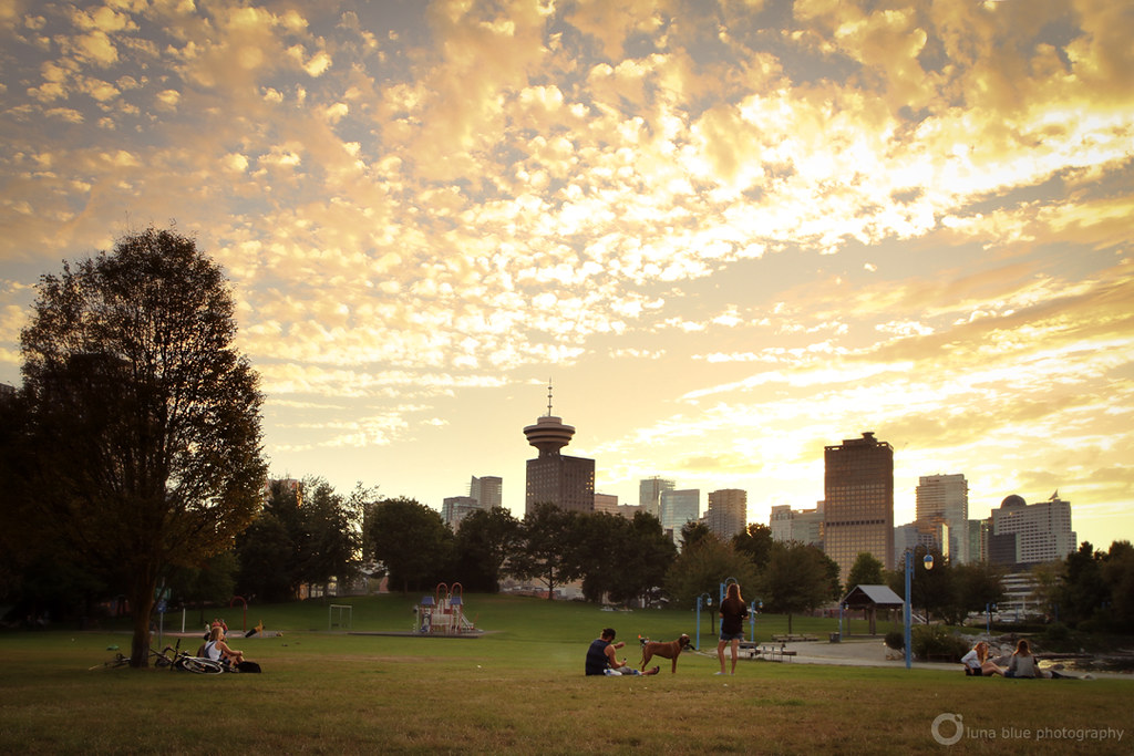 Crab Park Sunset Crab Park Vancouver, British Columbia Thi… Flickr