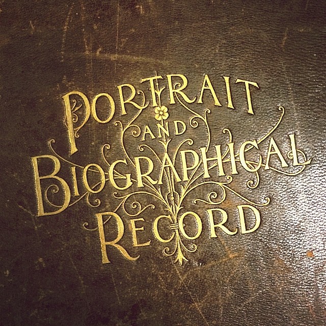 Type in well worn leather discovered in the wilds of Mansf… Flickr