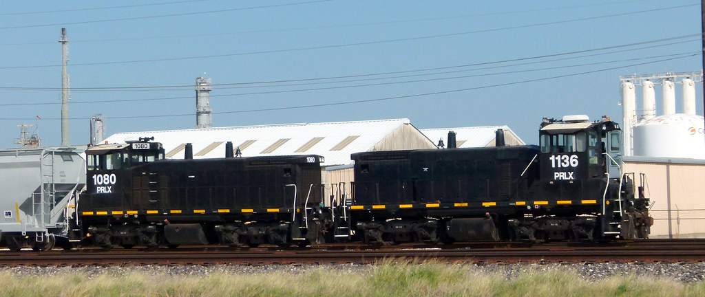 A Pair of SW1500s At the BASF Plant in Texas. robert e