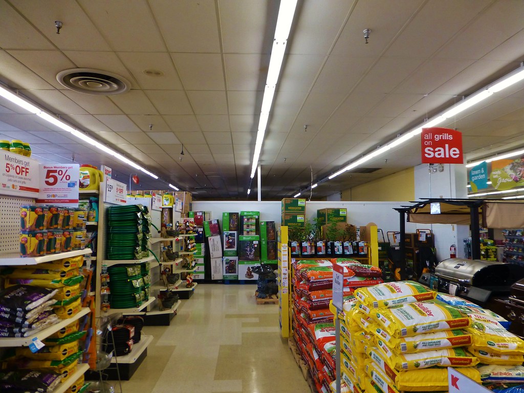 Kmart Garden Shop Interior The area in the back of the gar… Flickr