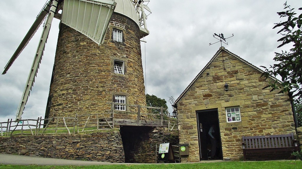Nether Heage, Derbyshire Derbyshires only working windmill… Flickr