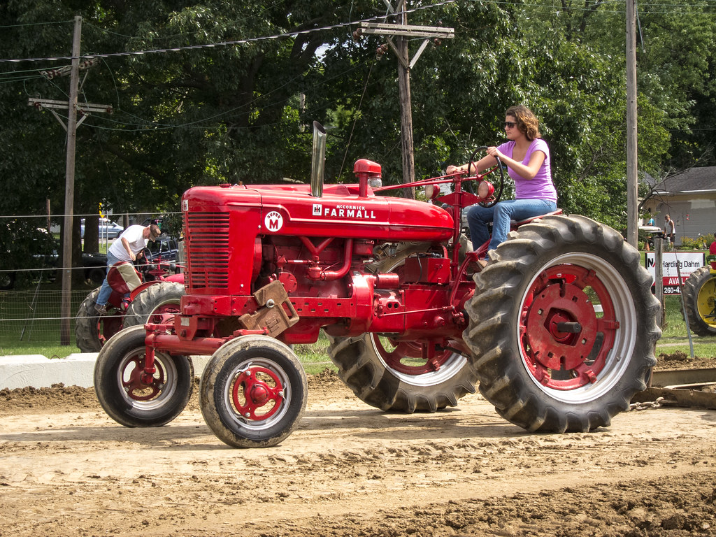 At the tractor pull 2014 Roann Covered Bridge Festival, Ro… Jim