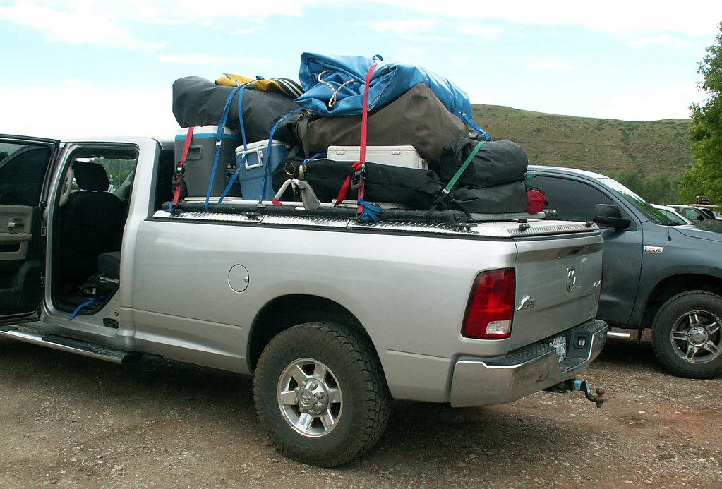 Rafting Cargo On HeavyDuty Truck Bed Cover A 2011 Ram 250… Flickr