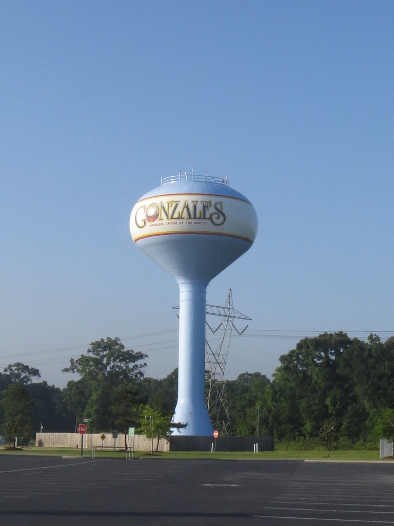 Watertower Gonzales, Louisiana Gonzales, Louisiana May… Flickr