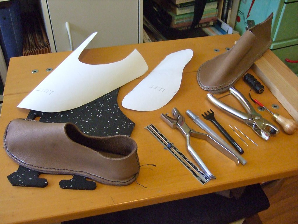 Simple Slipon Shoe The shoe is made using the method from… Flickr