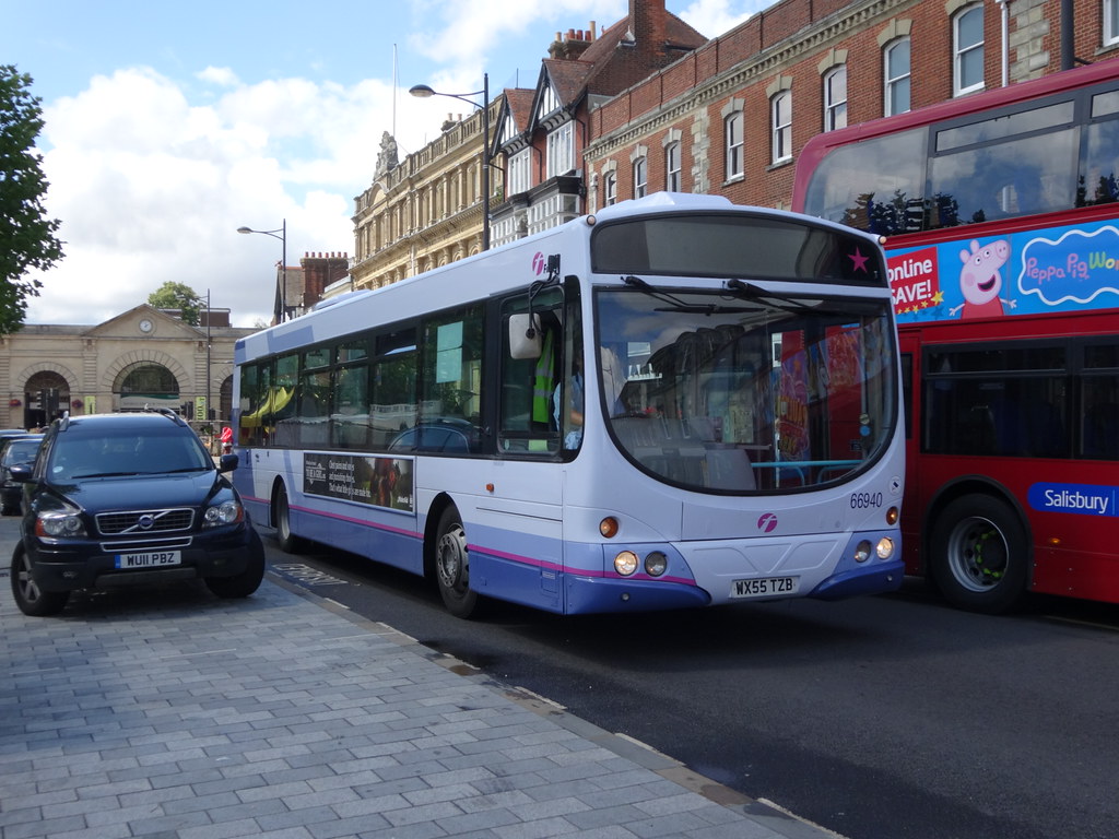 First 66940 WX55TZB in Salisbury Untitled photo MrB Bus Flickr