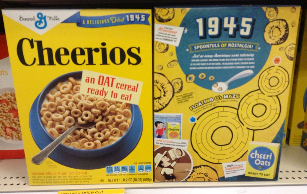 Target Retro Cereal Boxes Cheerios, Lucky Charms, Cinnamon… Flickr